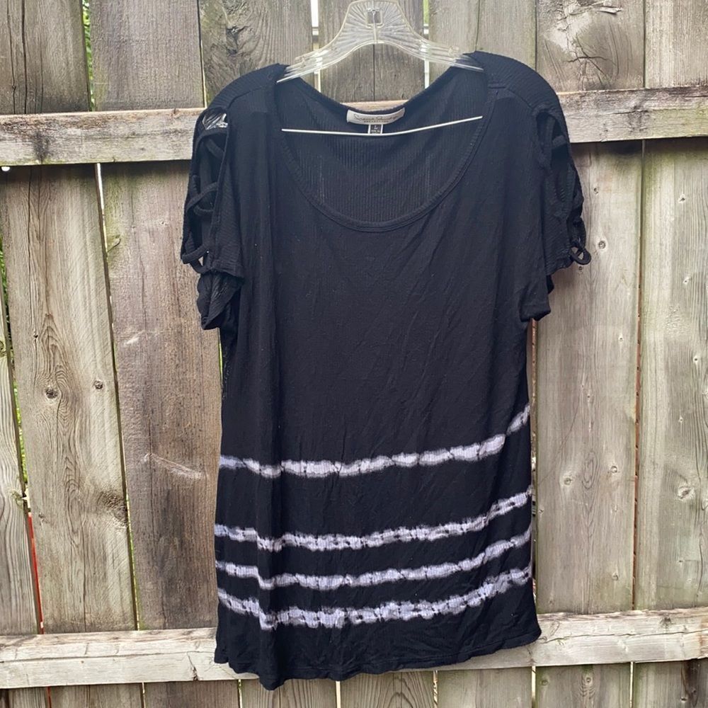 French Laundry open sleeve top sz. L